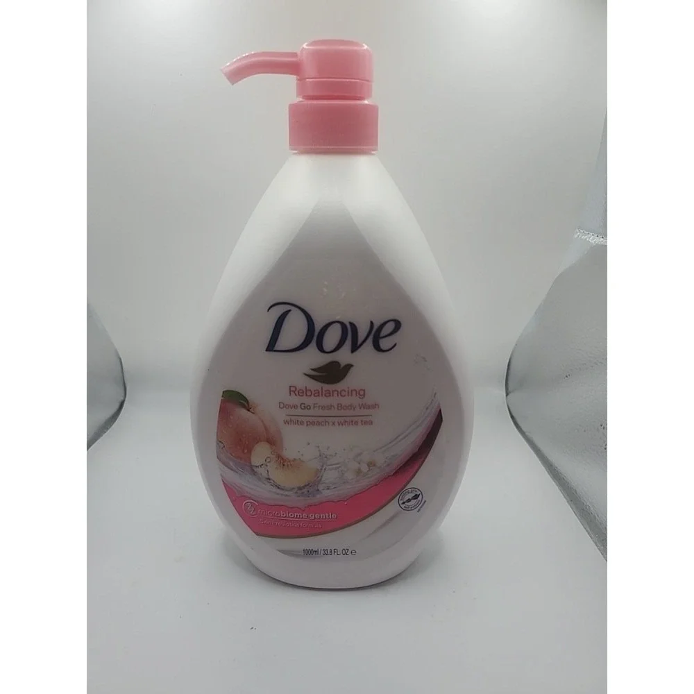 Dove Body Wash Rebalancing Peach Fruity Body Wash - 550 Ml.
